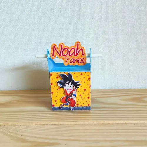Caixa Canudo Dragon Ball