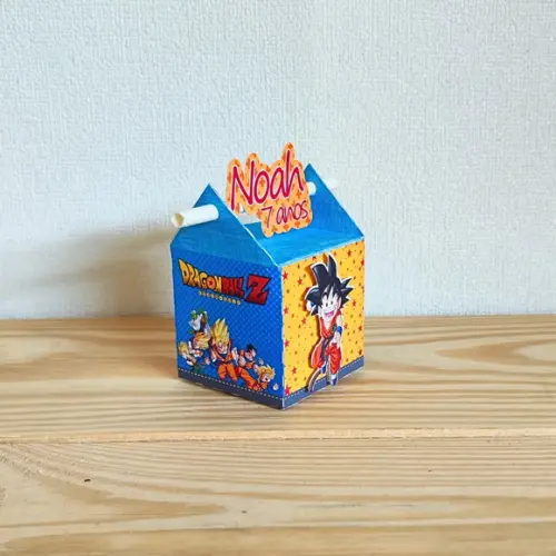 Caixa Canudo Dragon Ball