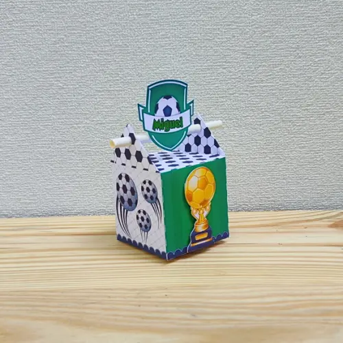 Caixa Canudo Futebol
