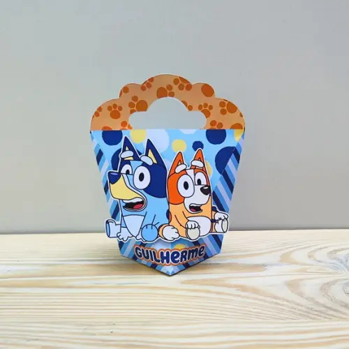 Caixa Coração Bluey