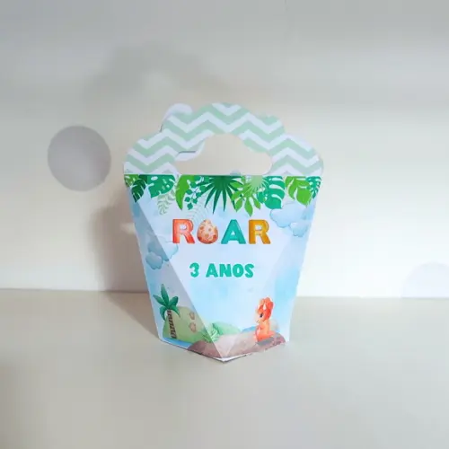 Caixa Coração Dinossauro Baby