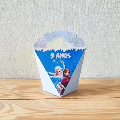 Caixa Coração Frozen