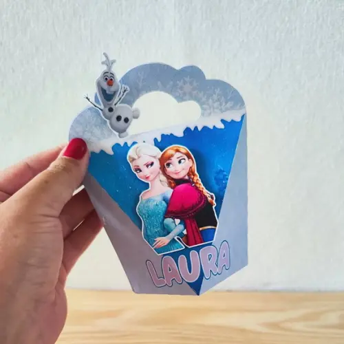 Caixa Coração Frozen