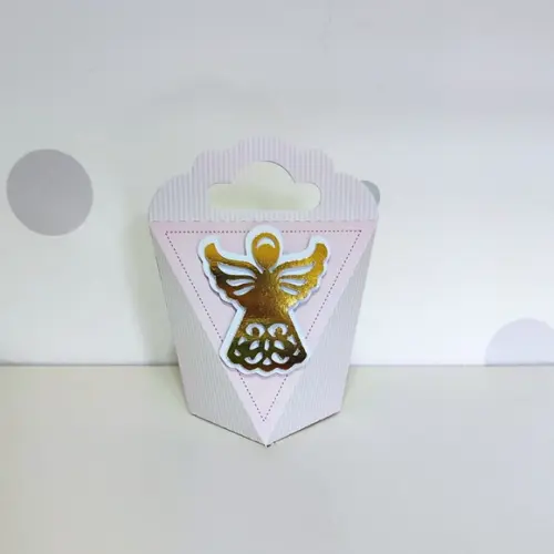 Caixa Coração Luxo Batizado