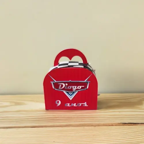 Caixa Maletinha Carros Disney