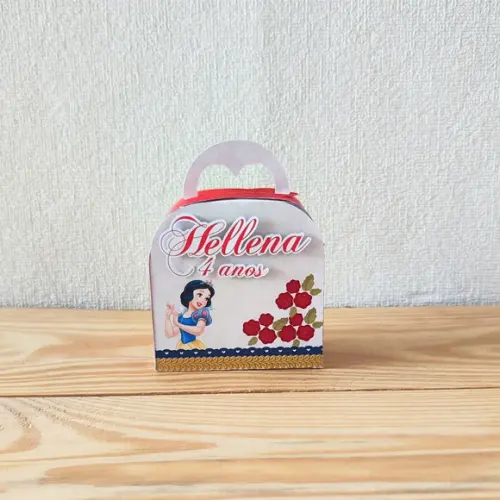 Caixa Maletinha Branca de Neve