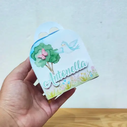 Caixa Maletinha Jardim das Borboletas