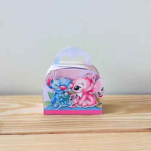 Caixa Maletinha Lilo e Stitch