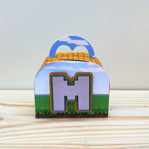 Caixa Maletinha Minecraft