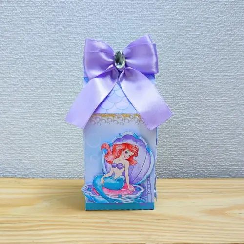 Caixa Milk a Pequena Sereia - Ariel