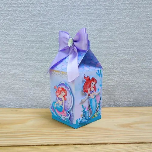 Caixa Milk a Pequena Sereia - Ariel