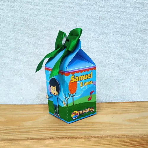 Caixa Milk 3 Palavrinhas