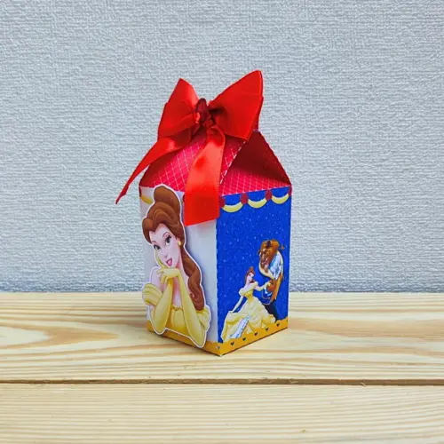 Caixa Milk a Bela e a Fera