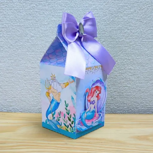 Caixa Milk a Pequena Sereia - Ariel
