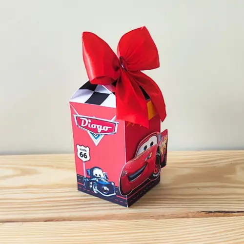 Caixa Milk Carros Disney