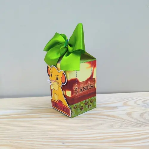 Caixa Milk Rei Leão