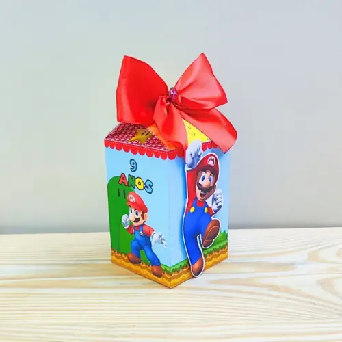 Caixa Milk Super Mario