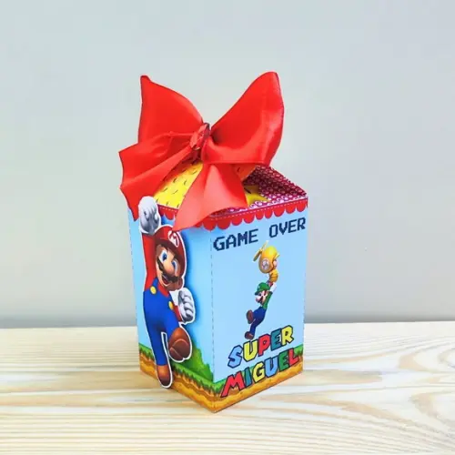 Caixa Milk Super Mario