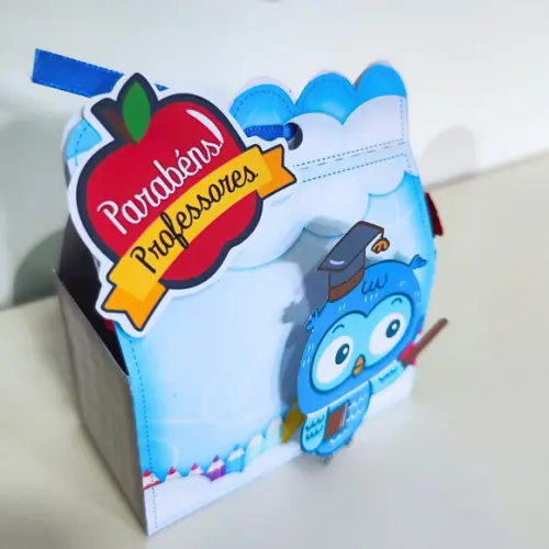 Caixa para Bombom Dia do Professor