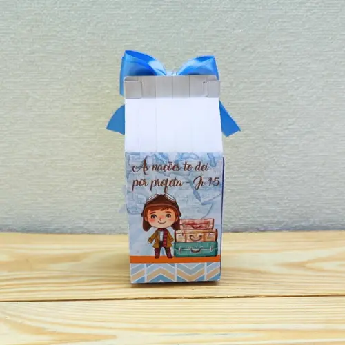 Caixa Milk Volta ao Mundo