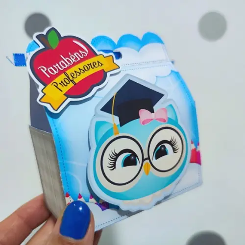Caixa para Bombom Dia do Professor
