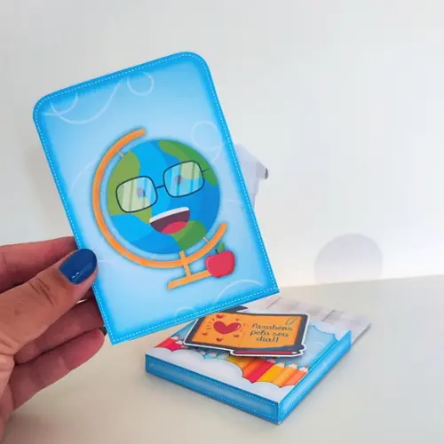 Caixa para Chocolate Kitkat Dia do Professor
