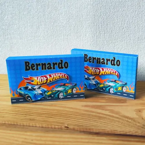 Caixa para Kitkat Hot Wheels