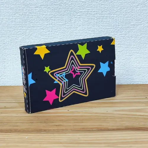 Caixa Personalizada Balada Neon para Kitkat