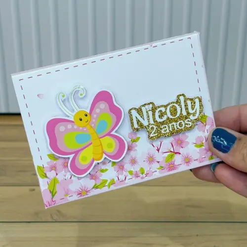 Caixa Personalizada Jardim Encantado para Kitkat