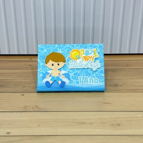 Caixa Personalizada Pool Party para Kitkat