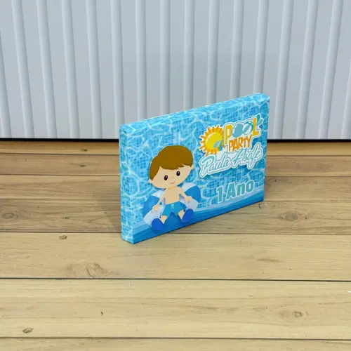 Caixa Personalizada Pool Party para Kitkat