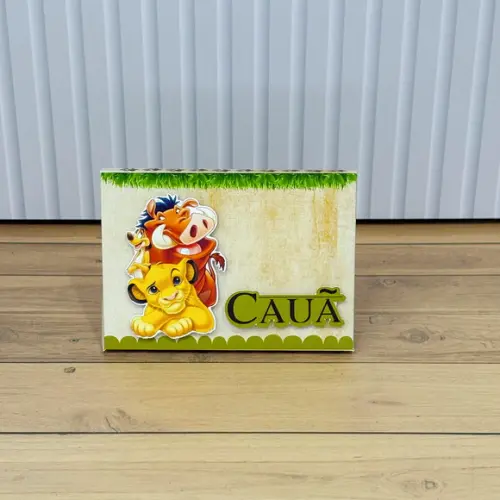 Caixa Personalizada Rei Leão para Kitkat