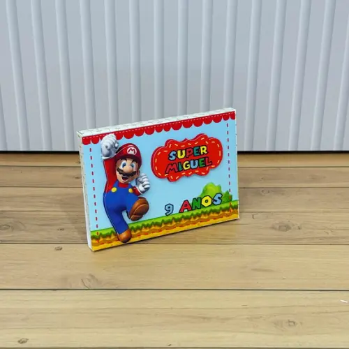 Caixa Personalizada Super Mario para Kitkat