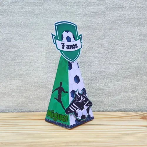 Caixa Pirâmide Futebol