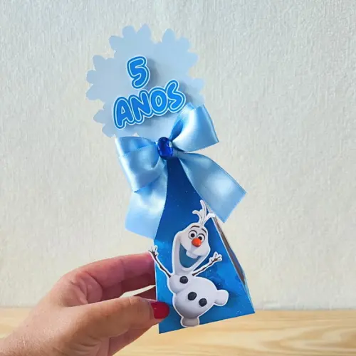 Caixa Pirâmide Frozen