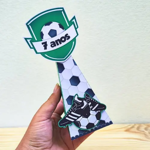 Caixa Pirâmide Futebol