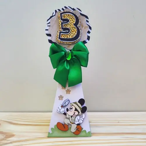 Caixa Pirâmide Mickey Safari
