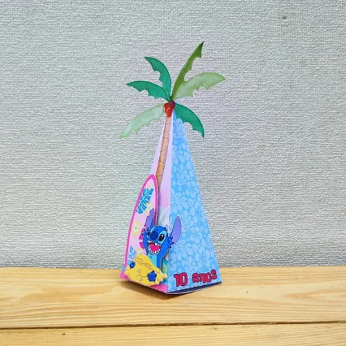 Caixa Pirâmide Stitch