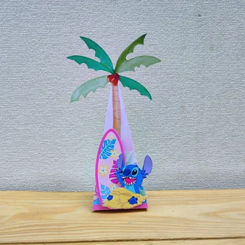 Caixa Pirâmide Stitch