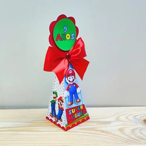 Caixa Pirâmide Super Mario