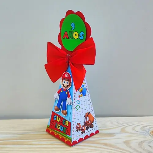 Caixa Pirâmide Super Mario
