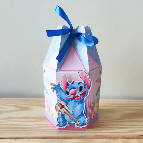 Caixa Sacolinha Lilo e Stitch