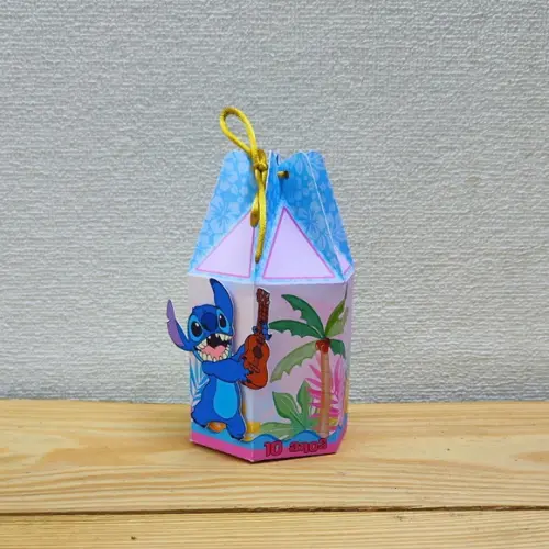 Caixa Sacolinha Stitch
