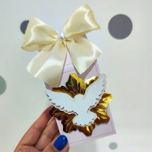 Kit 30 Caixas Personalizadas Luxo Batizado
