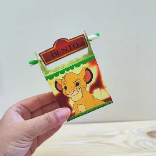 Kit 30 Caixas Personalizadas Rei Leão