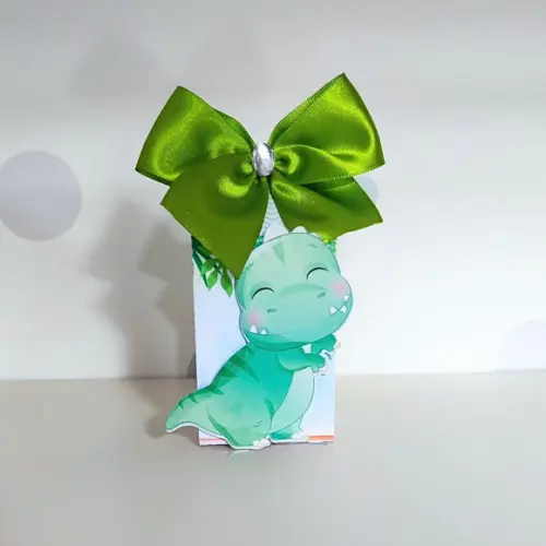 Kit 40 Caixas Personalizadas Dinossauro Baby