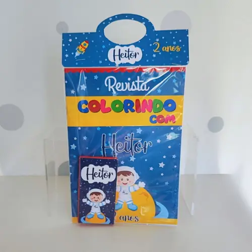 Kit de Colorir para Lembrancinha Astronauta