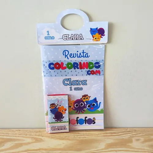 Kit de Colorir para Lembrancinha Bolofofos