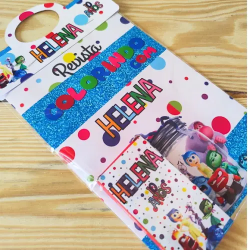 Kit de Colorir para Lembrancinha Divertidamente