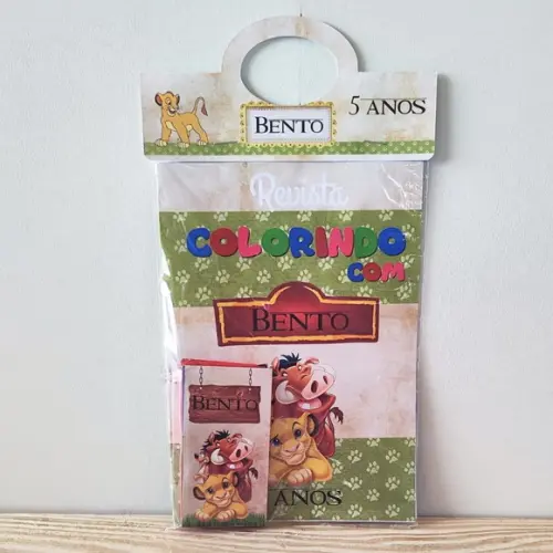 Kit de Colorir para Lembrancinha Rei Leão